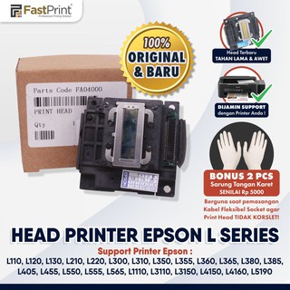 Epson L1110 L3110 L3150 L4150 L4160 L5190 Print Head Printer | Shopee ...