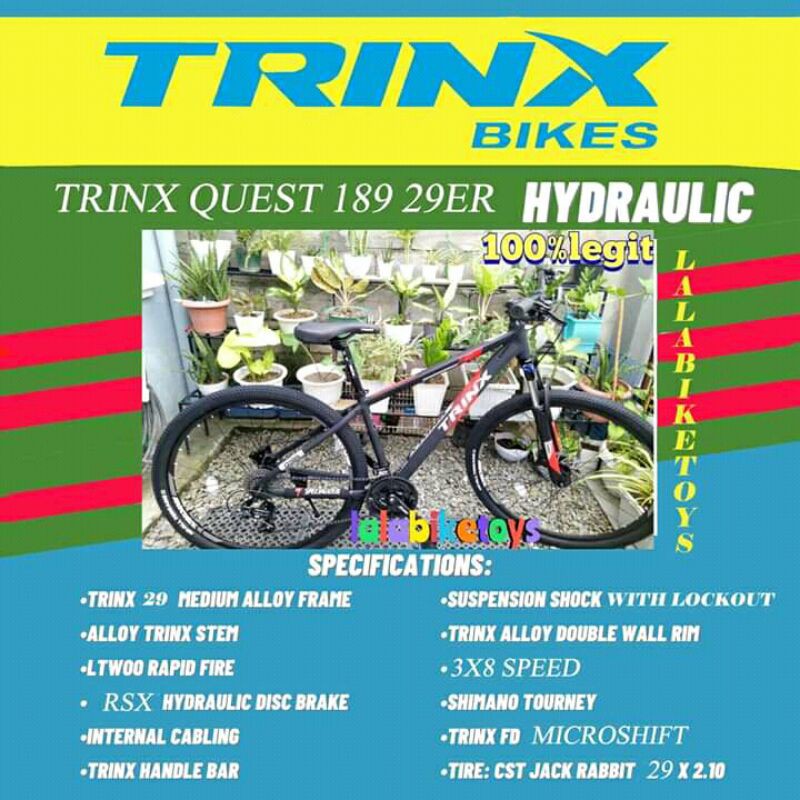 trinx 29er frame