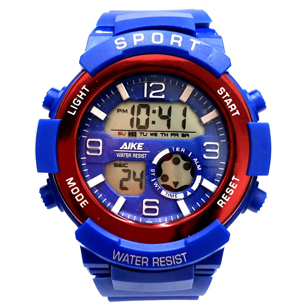 Aike Shock Waterproof Cold Light Sport Watch Shopee Philippines