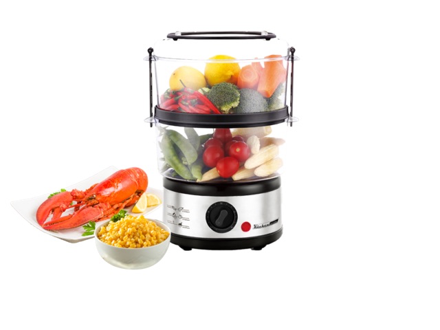 Kuchenluxe 2 5l Layer Food Steamer Shopee Philippines