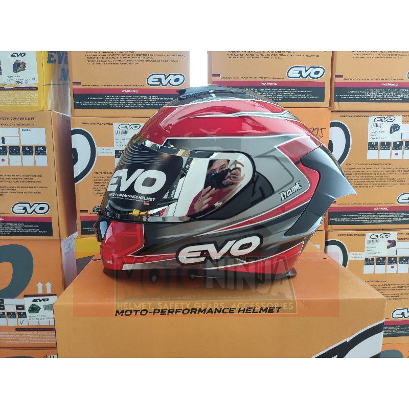 Evo Gt Pro Cyclone Helmet Shopee Philippines