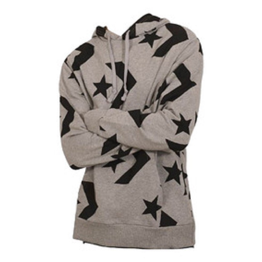 converse star chevron graphic pullover hoodie