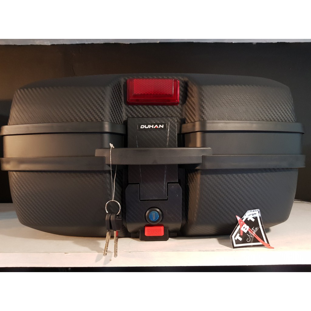 DUHAN 45L Top Box Carbon Fiber Design / Motorcycle Top Box / 45L