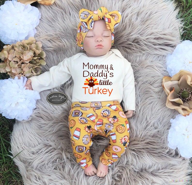 baby thanksgiving outfit boy