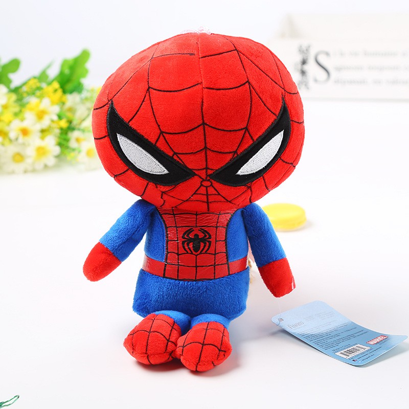 stuffed spider man