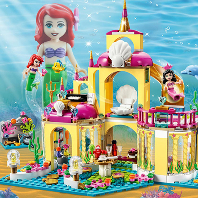 Details about   2020 Friends Princess Mermaid Ariel Set Model LEGOs Building Block Toy Kids Gift 