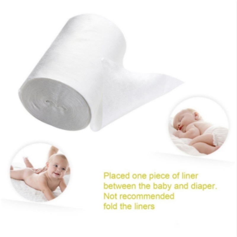 biodegradable diaper liners