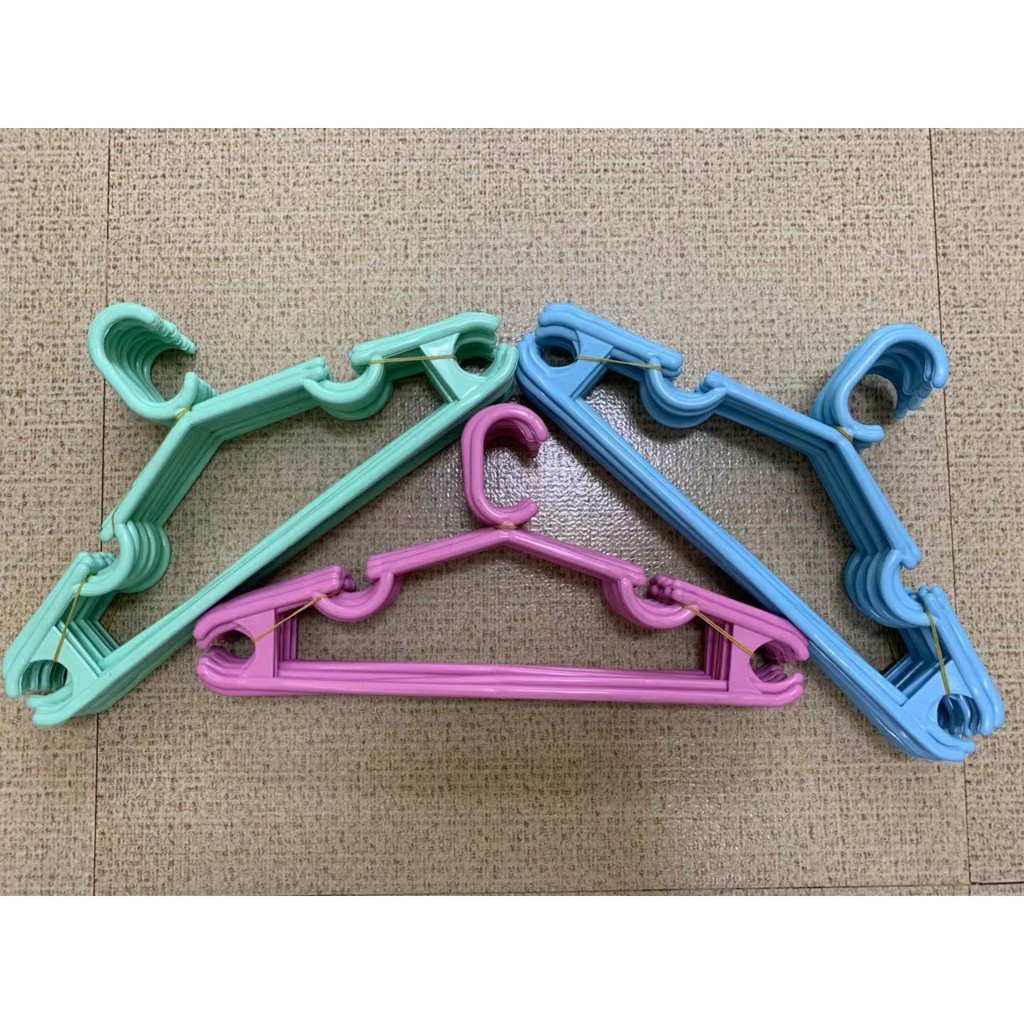 1627 15.5” Plastic Round Hanger 12pcs/set Shopee Philippines
