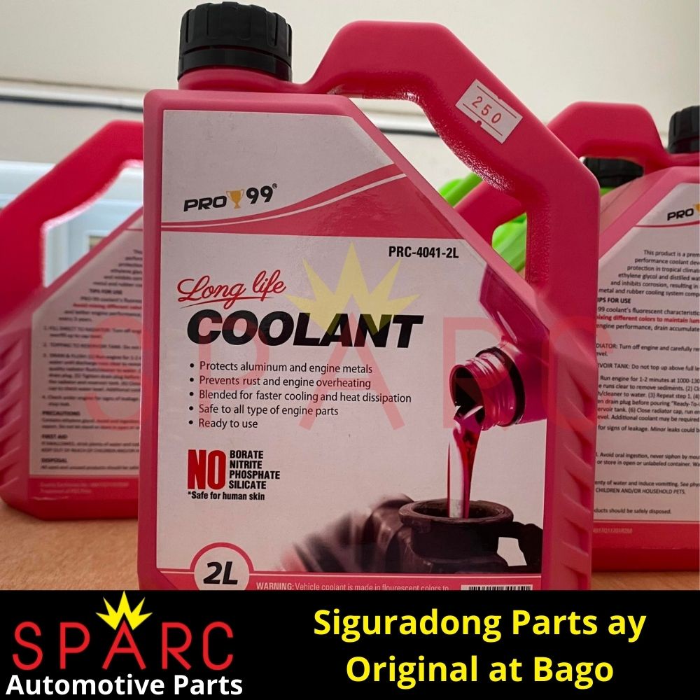 Pro99 Engine Coolant Pink 2L Shopee Philippines