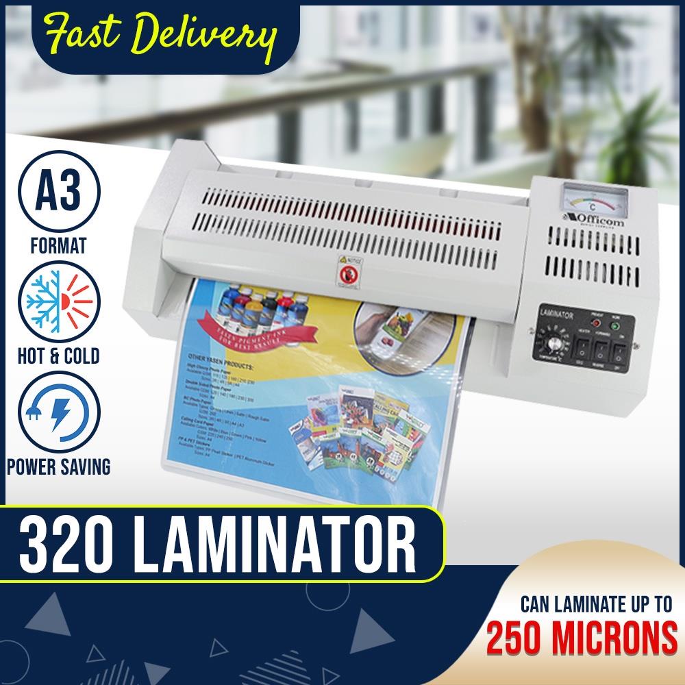 Laminating Machine A3/A4 (Hot/Cold/Reverse) 320 Laminator