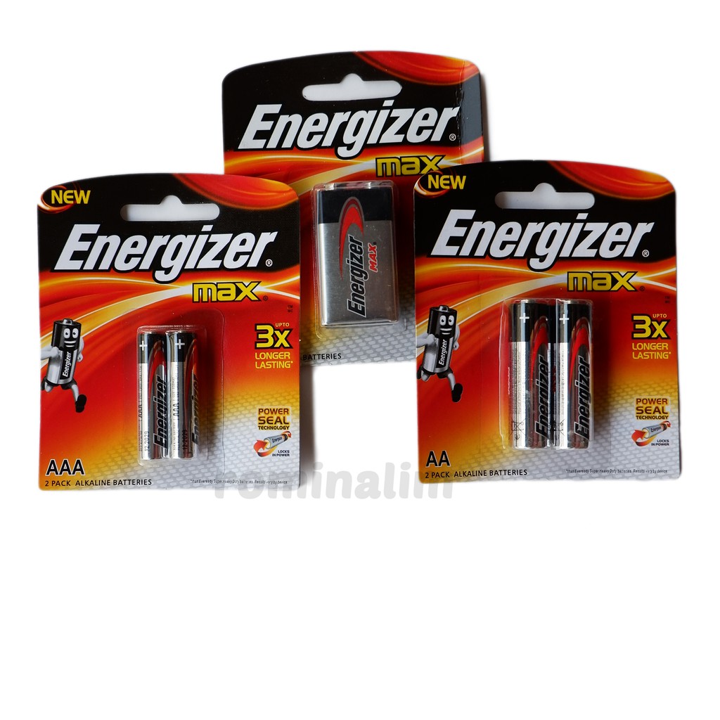 Energizer Max Battery AA AAA 9V Shopee Philippines