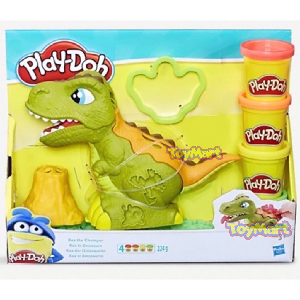 dinosaur play dough set