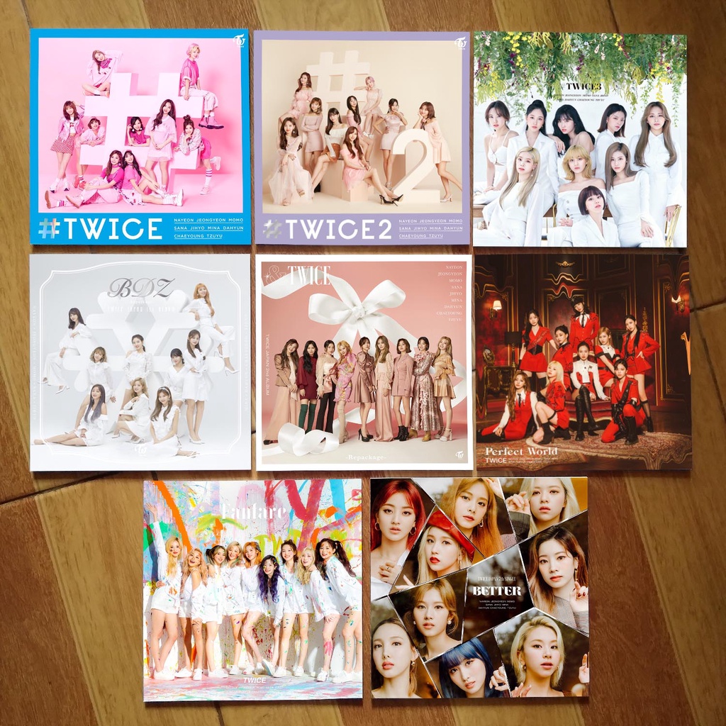 Twice Japanese Single Digital Album Covers Vinyl Style Uv Print On Sintra Board The Feels Kpop Shopee Philippines