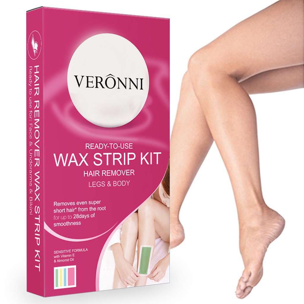 B M Hair Removal Wax Strips Papers Large Size Body Professional Hair Remover Double Tape Shopee Philippines