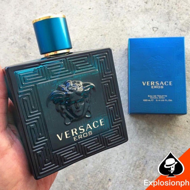 CA Eros Versace for men perfume 100ml | Shopee Philippines