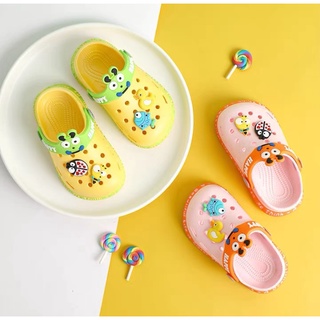 Crocs Infant Non-slip Baby Sandal Soft-soled Slippers for Boy Girl Children Shoes