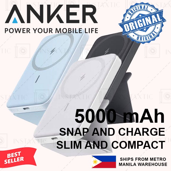 Anker Magnetic Battery Maggo Mah Foldable Magnetic Wireless