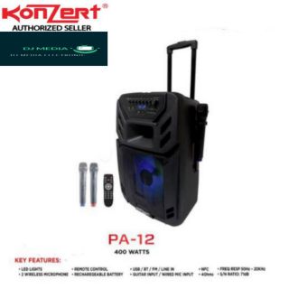 konzert trolley speaker pa 12