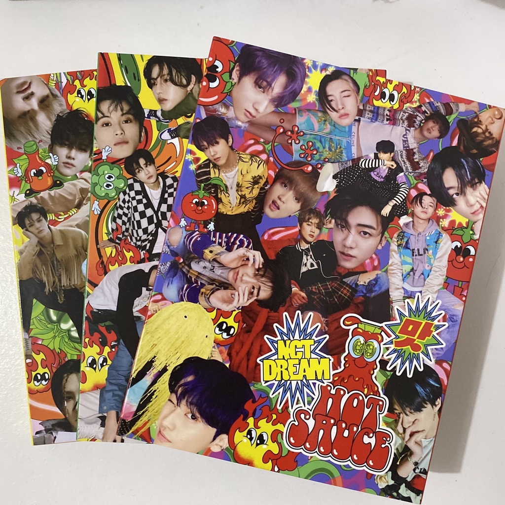 ONHAND NCT Dream 1st Studio Album Hot Sauce Photobook version Crazy