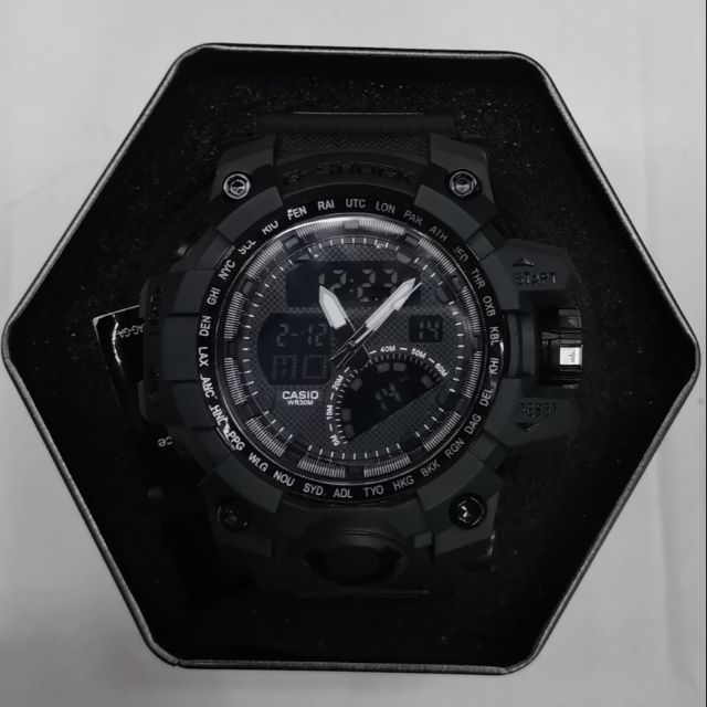 g shock dual time display
