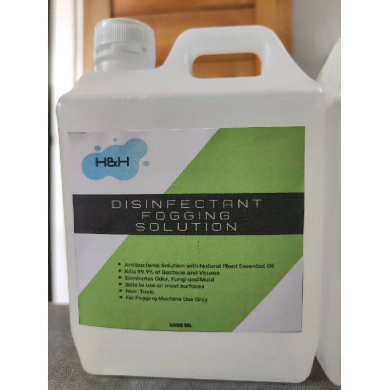 Disinfectant Fogging Solution (1 liter) Fog Solution Shopee Philippines