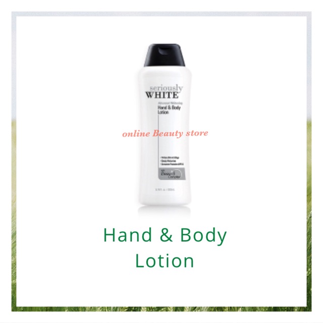 Seriously White Hbl Body Wash Shopee Philippines