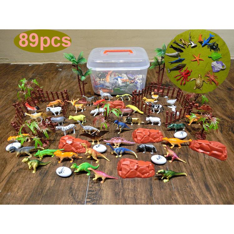 baby animal toys set