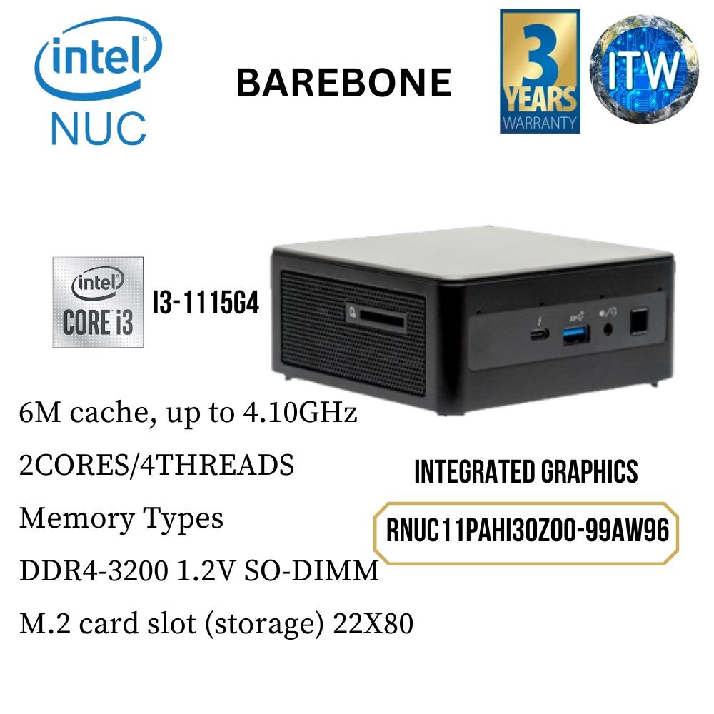 インテル NUC キット NUC8i3BEH(第8世代) - デスクトップ型PC