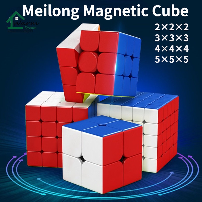 Moyu Meilong Magnetic Cube Magic Cube M-shaped Magnetic Rubiks Cube ...