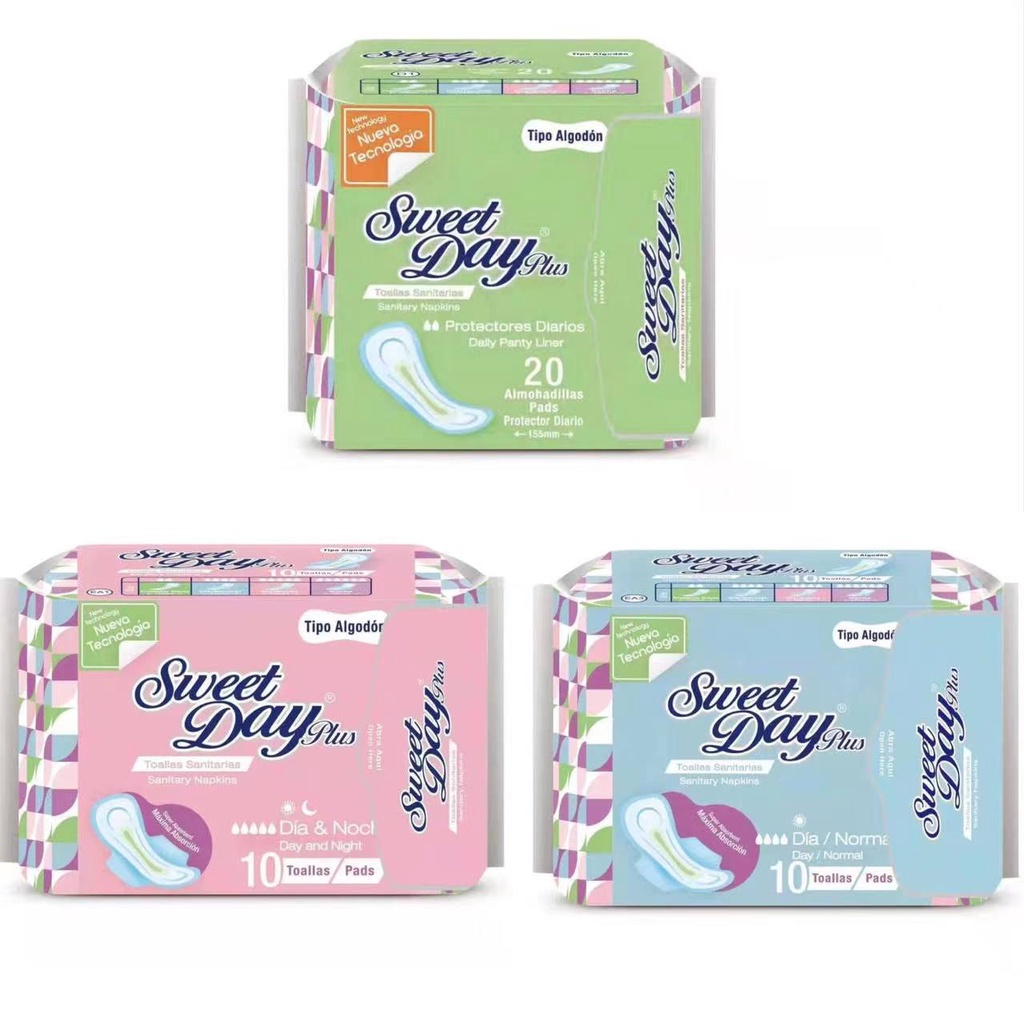 LUCKY sweet brand sanitary napkin with negative ion good for female