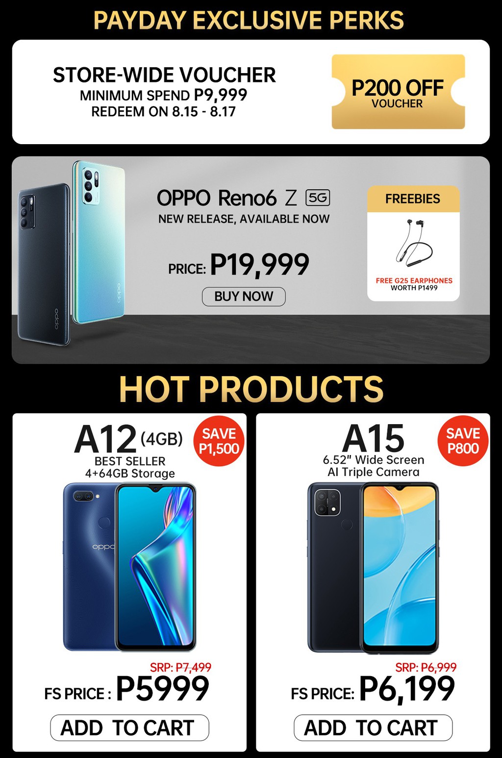 OPPO OFFICIAL STORE, Online Shop | Shopee Philippines