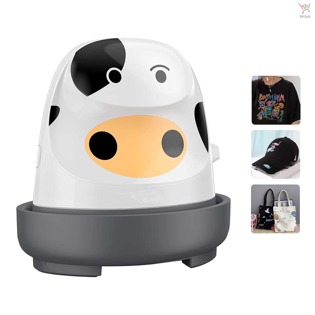 Mini Heat Press Machine T-Shirt Printing Easy Heating Sublimation Digital Transfer Press Iron Machines for Clothes Bags Hats Pads Blanket Phone Case Portable HTV Vinly Projects DIY