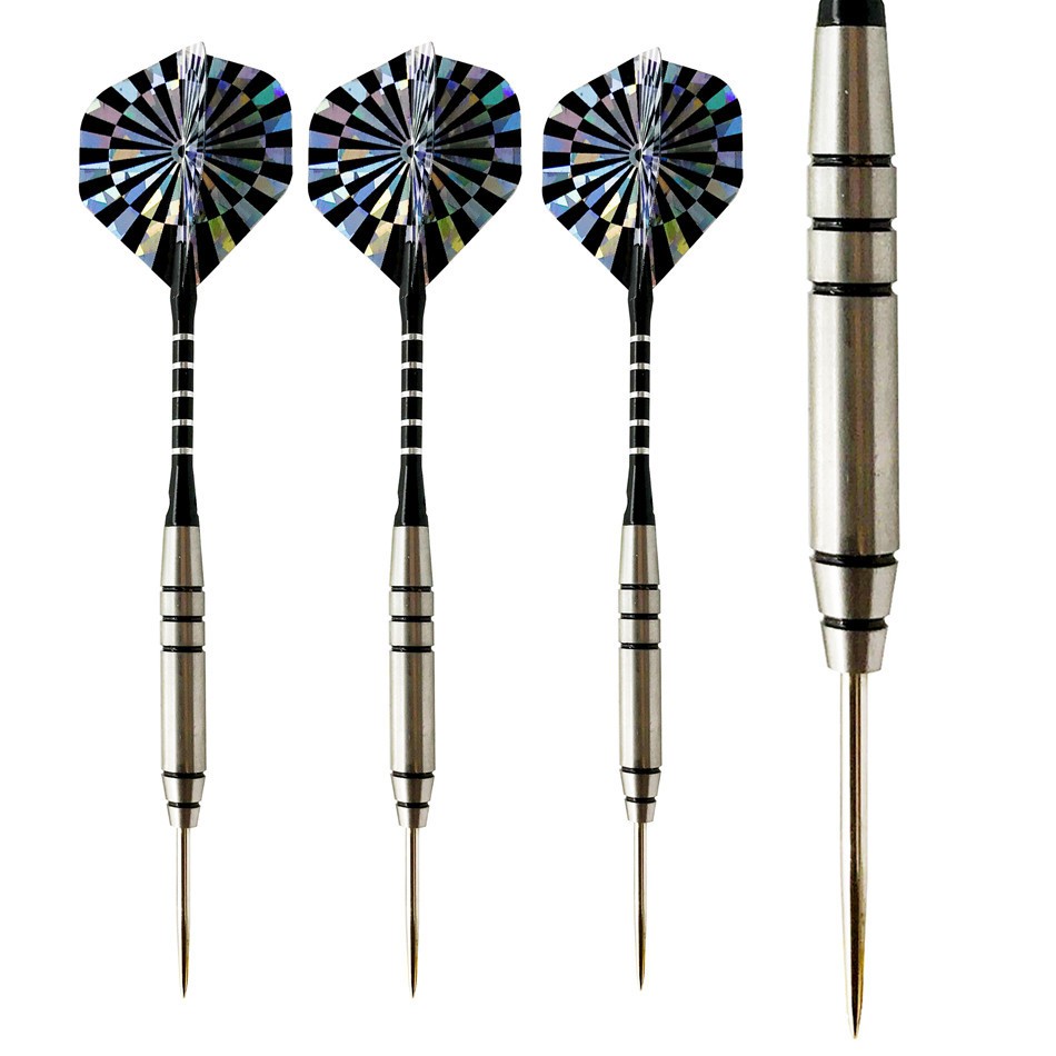 3 pieces 26 grams Steel Tip Dart Set 80 Tungsten Professional Darts