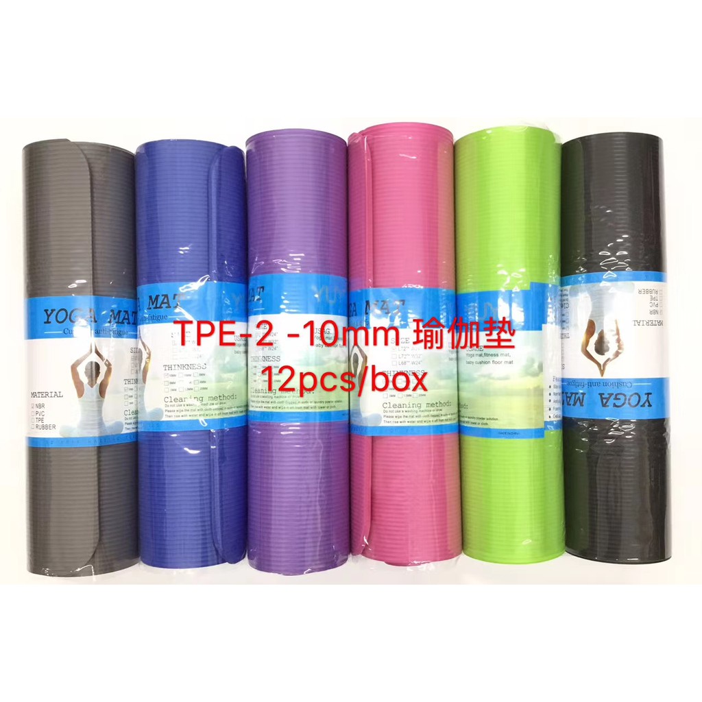 High Quality Yoga Mat Thickness 10MM Shopee Philippines