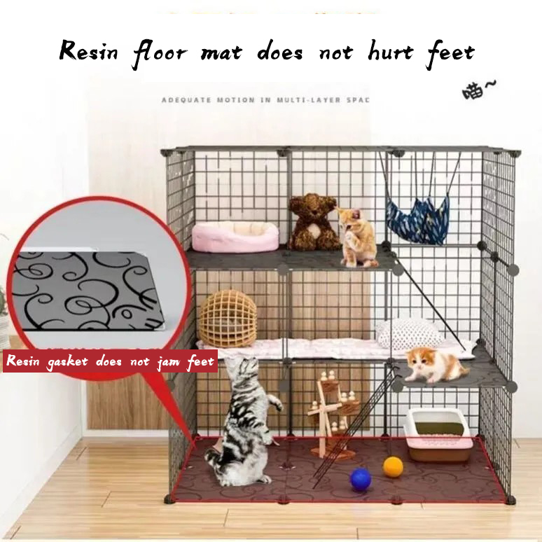 Cage For Fat/Pet Cage/Cat Cage Collapsible/Cat House/2-3-4 Layer Cage For Cat/Cat Cage 2-3 Layers #4