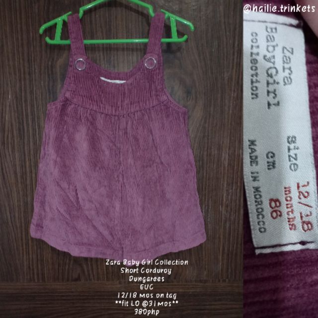 corduroy dungaree shorts