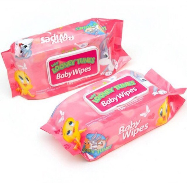 looney tunes wet wipes
