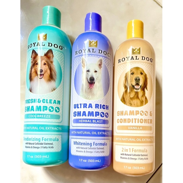 ROYAL DOG SHAMPOO ULTRA CLEAN/ULTRA RICH/SHAMPOO & CONDITIONER Shopee