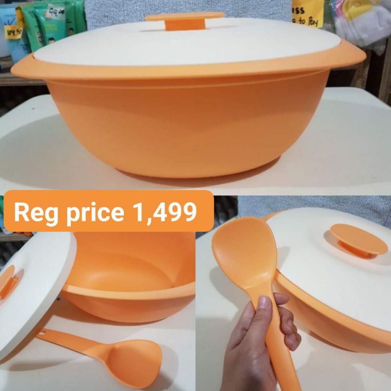 Tupperware Blossom Rice Server with Spoon Shopee Philippines