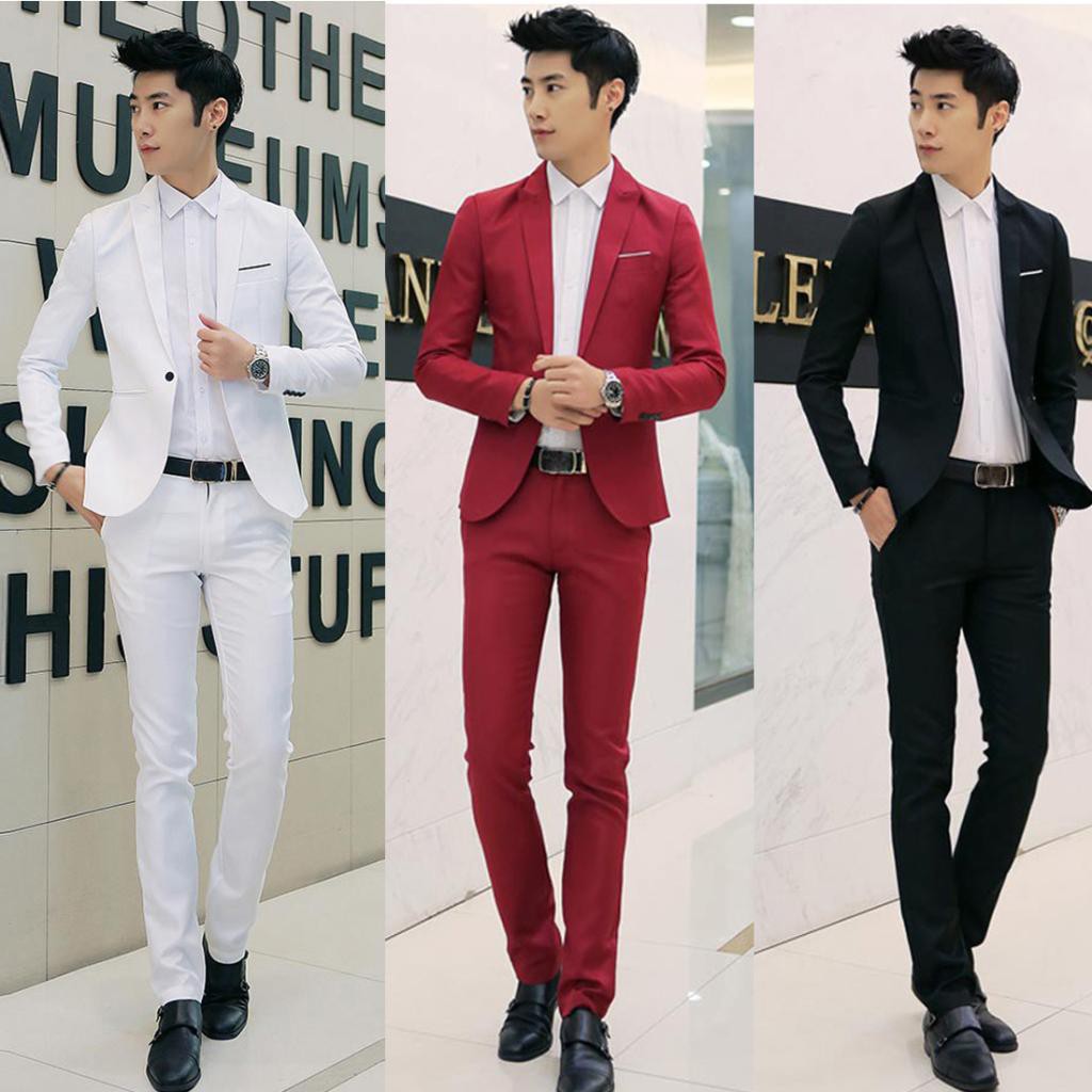 Youngbest Custom Made Men Suit Groom Business Formal Suits Shopee Philippines