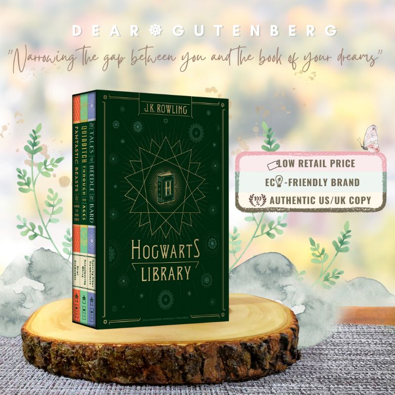 Hogwarts Library 3-book Boxed Set (Hardcover) | Shopee Philippines