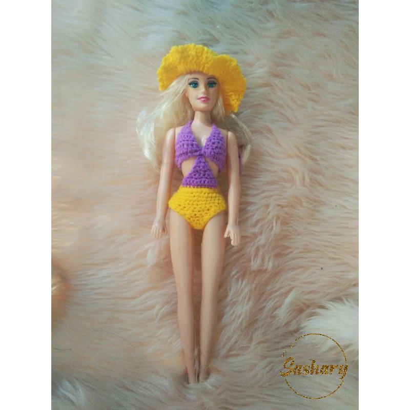 crochet barbie swimsuit pattern