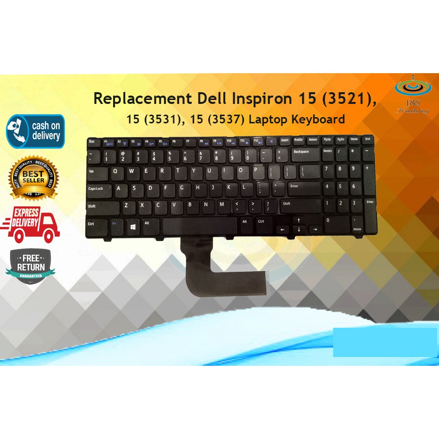 Keyboard replacement Dell Inspiron 15 (3521), 15 (3531), 15 (3537