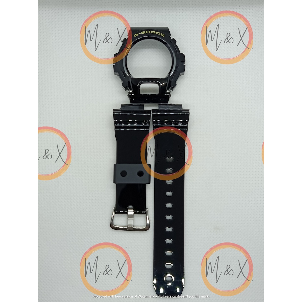 Strap and Bezel Replacement for G Shock DW-6900/DW-6600 (Glossy)