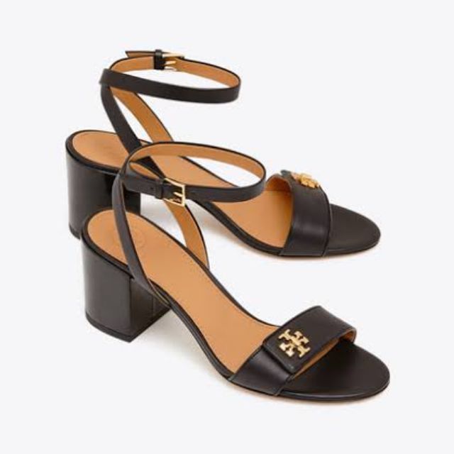 Authentic Tory Burch Kira Sandals black size  | Shopee Philippines