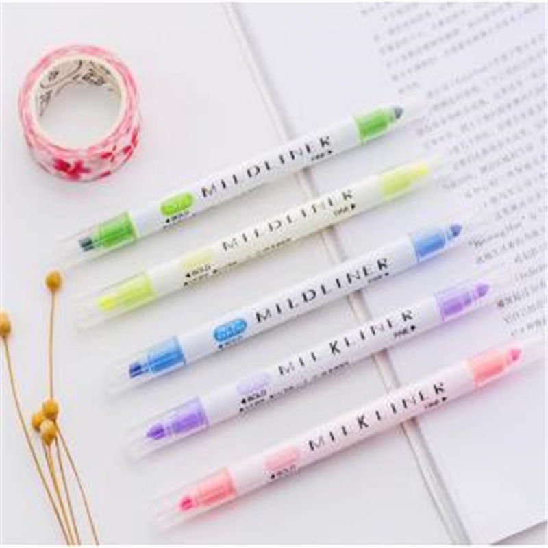 12 Colors 14.5cm Korean Highlighter Color Marker Pen Student Shool Office Supplies, 1PC Shopee