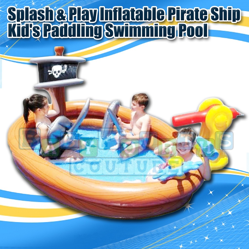 pirate inflatable pool