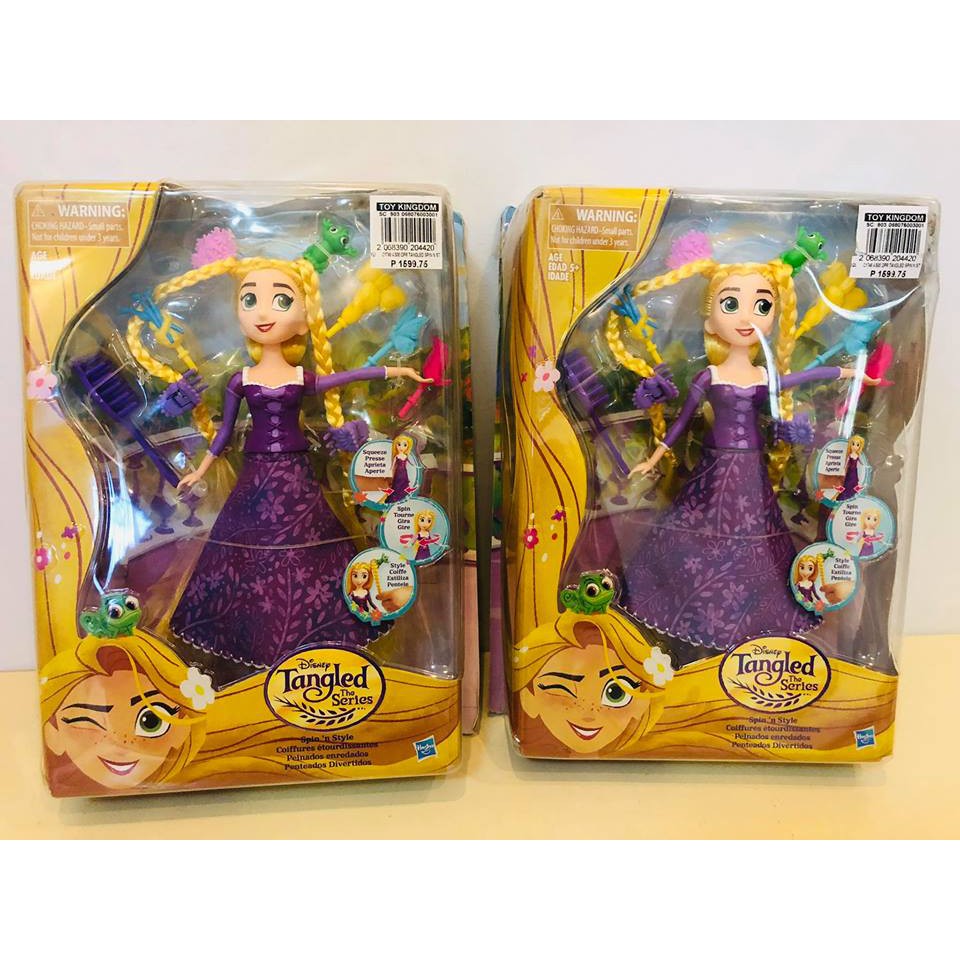 Disney Tangled The Series Spin N Style Rapunzel Shopee Philippines