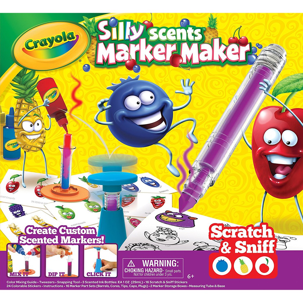 Crayola Silly Scents Marker Maker Mmla Deliveries Only Reduced Price Due To Slight Box Damage Shopee Philippines