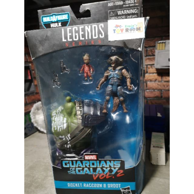 marvel legends rocket and groot